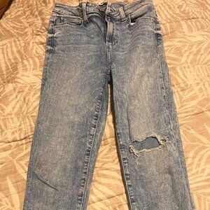 Paige Light Wash Denim Jeans
